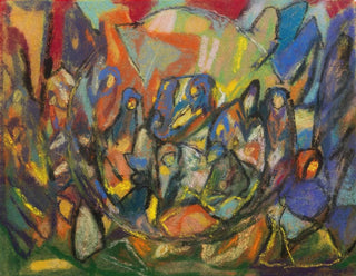Adolf Hlzel - Ohne Titel Figurenkomposition.webp