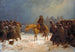 La Retraite de Napoléon de Russie - Adolf Northen — visning af kunstværket