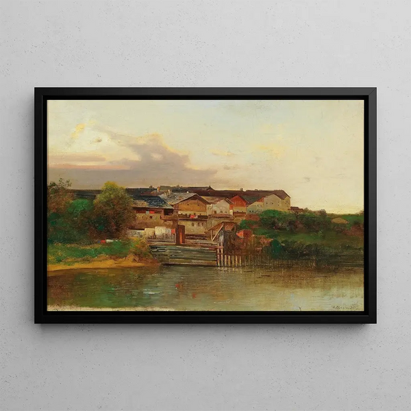 Adolf Obermllner - Wehr Am Fluss.webp