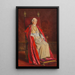 Pave Leo XIII - Adolf Pirsch — indrammet kunstværk på væggen
