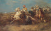 L'embuscade - Adolf Schreyer — visning af kunstværket