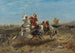 La Chasse - Adolf Schreyer — visning af kunstværket