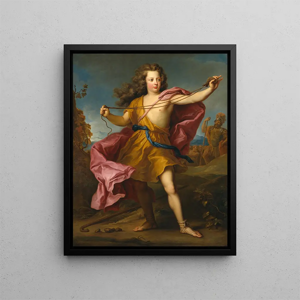 Frédéric-Guillaume I 1688-1740, Preussens konge - Adolf Ulrik Wertmüller — indrammet kunstværk på væggen