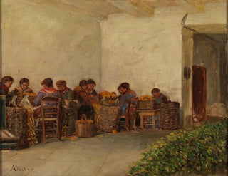 Adolf Von Becker - The rural women.webp