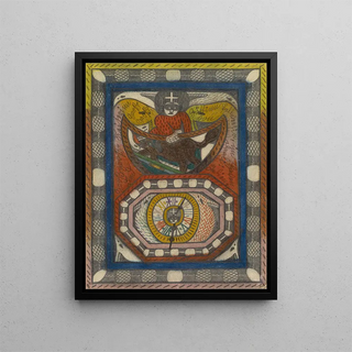 Adolf Wlfli - GrogroKeiserinn und GroGroGttinn Hellveetia im Haven von Daali Indien.webp
