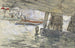 Vue sous un viaduc ferroviaire à Amsterdam - Adolf le Comte — visning af kunstværket