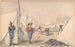 Camp of general Alexander McDowell McCook nær Stevenson, Alabama, sommer 1862 - Adolph Metzner — visning af kunstværket
