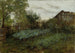 Le Jardin arrière - Adolph von Menzel — visning af kunstværket