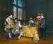 La Confrontation - Adolphe Alexandre Lesrel — visning af kunstværket