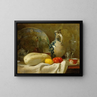 AdolpheFlix Cals - Still Life with a Cucumber and a Pitcher.webp