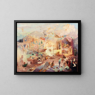 Adolphe Lon Willette - Phantasmagorical scene also called liberty.webp