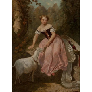Adolphe Monticelli - La fillette la chvre.webp