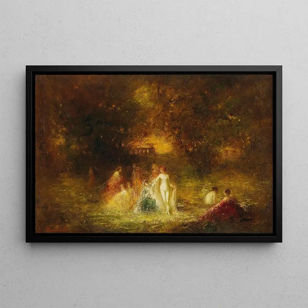 Adolphe Monticelli - Women Bathing.webp