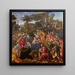 Adoration des Mages - Filippino Lippi — indrammet kunstværk på væggen