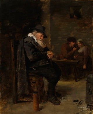 Adriaen Brouwer - An Old Man in a Tavern.webp