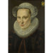 Reproduktion af maleriet Portrait af Grietje Pietersdr Codde - Adriaen Thomasz Key