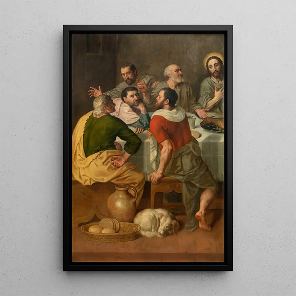 Reproduktion af maleriet Den Sidste Nadver - Adriaen Thomasz Key