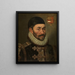 Guillaume d'Orange - Adriaen Thomasz Key — indrammet kunstværk på væggen