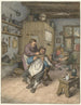 En frisørsalon - Adriaen van Ostade — visning af kunstværket