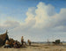 Vue de plage - Adriaen van de Velde — visning af kunstværket