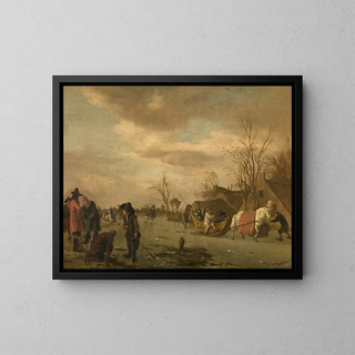 Adriaen van de Velde - Winter Pleasures.webp