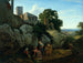 Ariccia - Adrian Ludwig Richter — visning af kunstværket