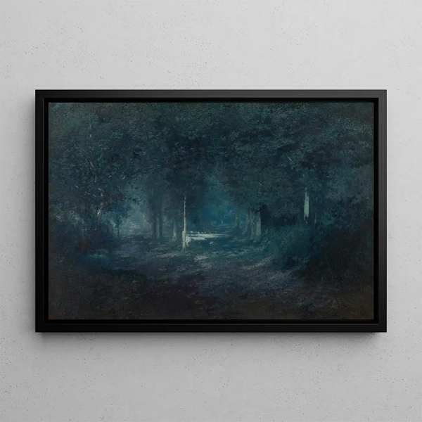 AdrienJoseph Heymans - Wood by Moonlight.webp