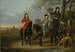 Portræt af Cornelis 1639-1680 og Michiel Pompe van Meerdervoort 1638-1653 med deres lærer og kusk - Aelbert Cuyp — visning af kunstværket