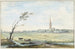 Le Village de 's-Gravezande - Aert Schouman — visning af kunstværket