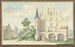 Le château et l'école à Wouw - Aert Schouman — visning af kunstværket