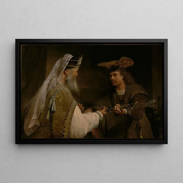 Aert de Gelder - Ahimelech Giving the Sword of Goliath to David.webp