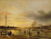En skøjteløberscene - Aert van der Neer — visning af kunstværket