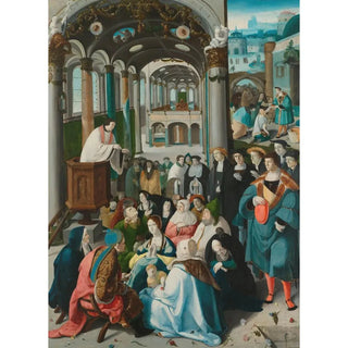 Aertgen Claesz van Leyden - The Calling of Saint Anthony.webp