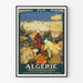 Plakat Algeriet Vintage