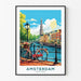 Plakat Amsterdam Vintage
