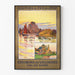 Plakat Barfleur vintage – Val de Saire og gamle normanniske møller