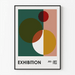 Plakat Bauhaus - Krydsede Cirkel