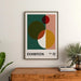 Plakat Bauhaus - Krydsede Cirkel