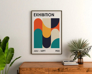 Affiche Bauhaus - Élan Chromatique