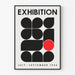Plakat Bauhaus Sort og Rød - Design 1923