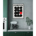 Plakat Bauhaus Sort og Rød - Design 1923