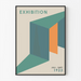 Plakat Bauhaus - Perspektivisk Konstruktion