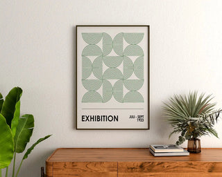 Affiche Bauhaus - Rythmes Circulaires