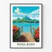 Plakat Bora-Bora Fransk Polynesien Vintage