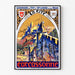 Plakat Carcassonne Vintage