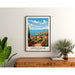 Plakat Èze Côte d'Azur Vintage