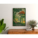 Plakat Côte d’Émeraude vintage – Badestrande Manche & Ocean