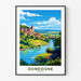 Plakat Dordogne Vintage