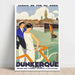 Plakat Dunkerque Vintage
