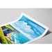 Plakat Falaises Normandes Vintage